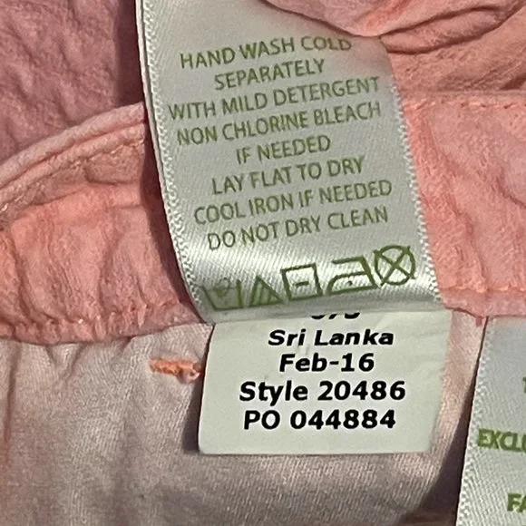 Lilly Pulitzer Size 0 Cantaloupe Shorts - Picture 5 of 5